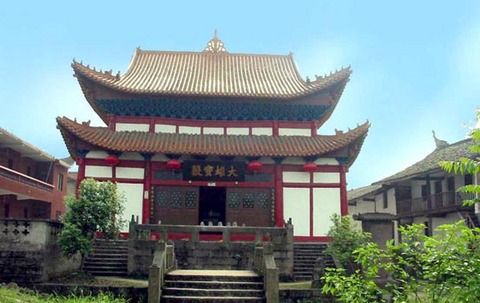 东林寺景观